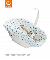 Stokke® TRIPP TRAPP® newborn set™ látkový potah  Aqua blue