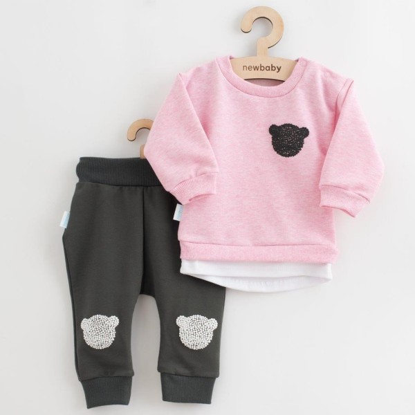 NEW BABY Kojenecká souprava tričko a tepláčky Brave Bear ABS