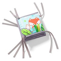 Oboustranná textilní knížka Babyono Friendly Forest Oboustranná textilní knížka Babyono Friendly Forest
