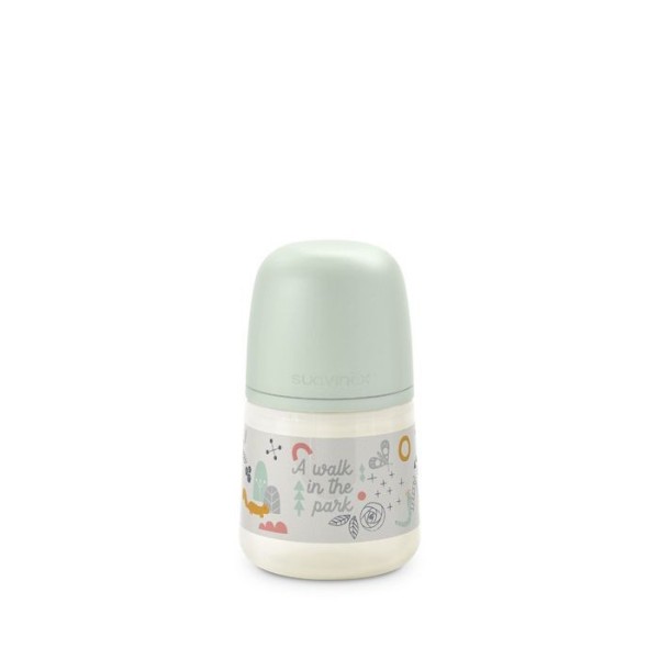 SUAVINEX Kojenecká láhev Walk anatomická M silikon 150 ml
