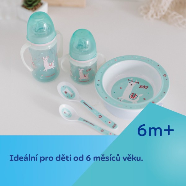CANPOL BABIES Tréninkový hrneček se svítícími úchyty EXOTIC ANIMALS 240ml