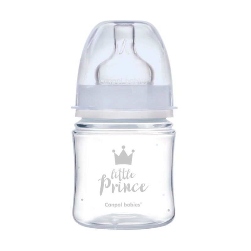 CANPOL BABIES Lahev se širokým hrdlem ROYAL BABY 120ml