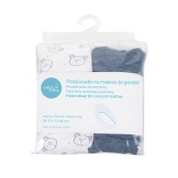 CEBA Prostěradlo do kočárku 73-80x30-37 cm 2 ks