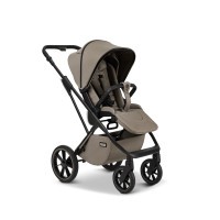 MOON PIÚ EXTRA black chrome Kombinovaný kočárek