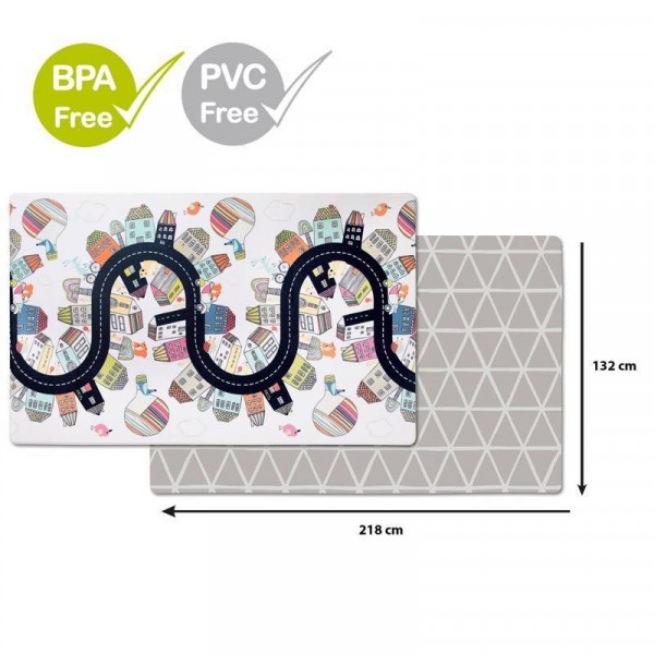 SKIP HOP Podložka na hraní bez PVC a BPA 218x132cm
