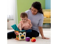 Lamaze - Měkká vkládací kostka se zvířátky