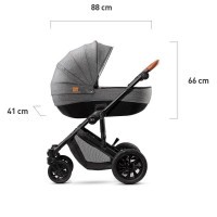 KINDERKRAFT Kočárek kombinovaný Prime 3v1  + koš na pleny Angelcare