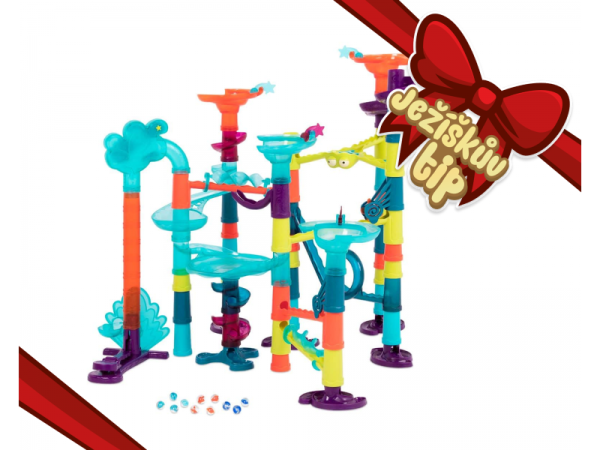 B-TOYS Kuličková dráha Marble Deluxe - Marble Deluxe