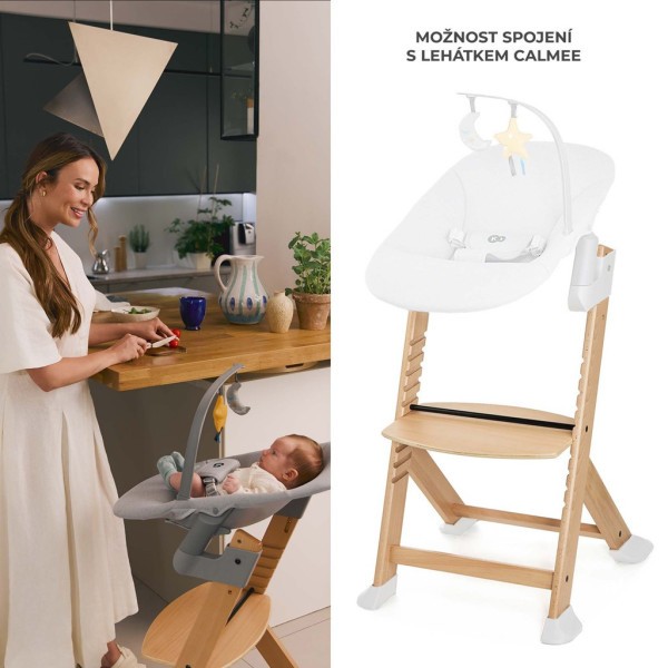 KINDERKRAFT Židlička jídelní Enock