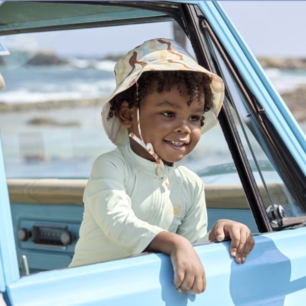 LÄSSIG Sun Protection Bucket Hat Oboustranný klobouček