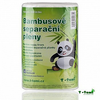 Bambusové separační pleny