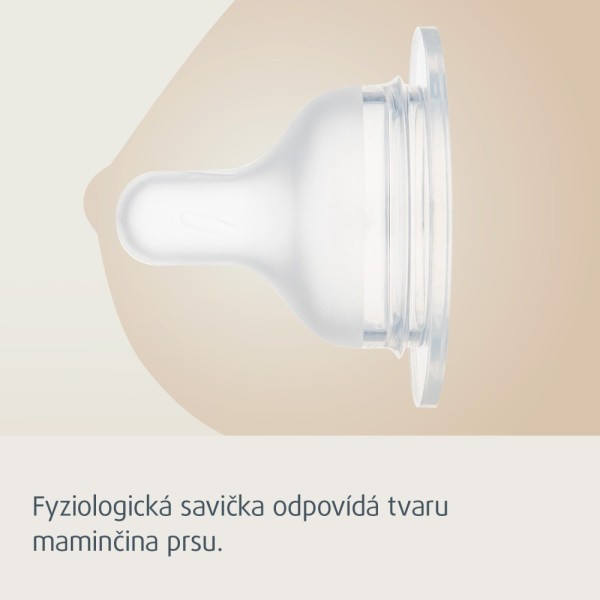 CANPOL BABIES Lahev širokohrdlá antikoliková S-Shape