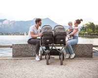TFK Set 1 Duo combi push chair - air chamber wheel 2022 glow in the dark