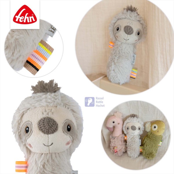 BABY FEHN Chrastítko do ruky z kolekce Lazy, Crazy & Pink