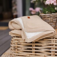 BABYONO Dětská bavlněná deka se zateplením 75x100cm