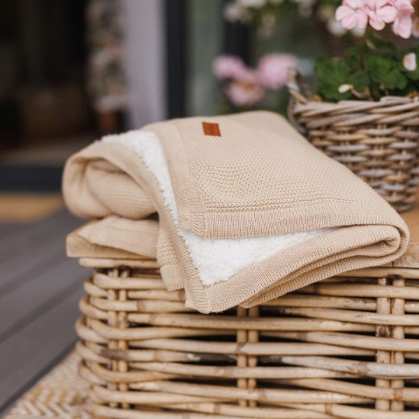 BABYONO Dětská bavlněná deka se zateplením 75x100cm