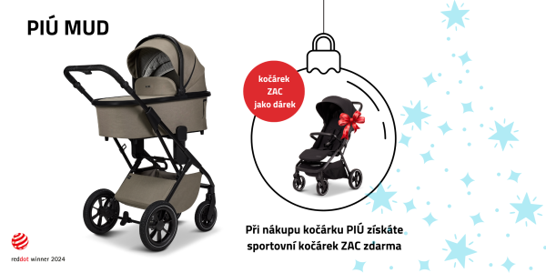 MOON PIÚ Kombinovaný kočárek