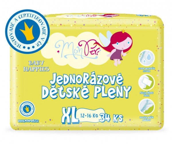 MonPeri Klasik Jednorázové dětské pleny