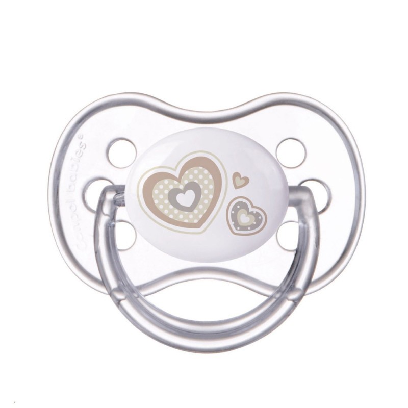 Canpol babies Dudlík 0-6m silikonový symetrický NEWBORN BABY
