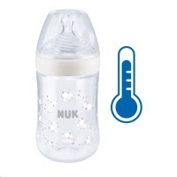 NUK Kojenecká láhev Nature Sense s kontrolou teploty 260 ml
