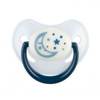Canpol babies Dudlík 0-6m silikonový anatomický Night Dreams Canpol babies Dudlík 0-6m silikonový anatomický Night Dreams