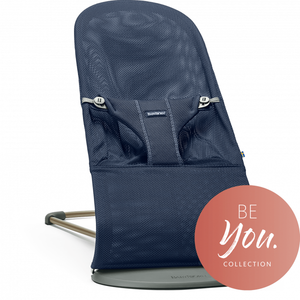 Lehátko Babybjorn Bouncer Bliss Navy blue Mesh kolekce BE YOU