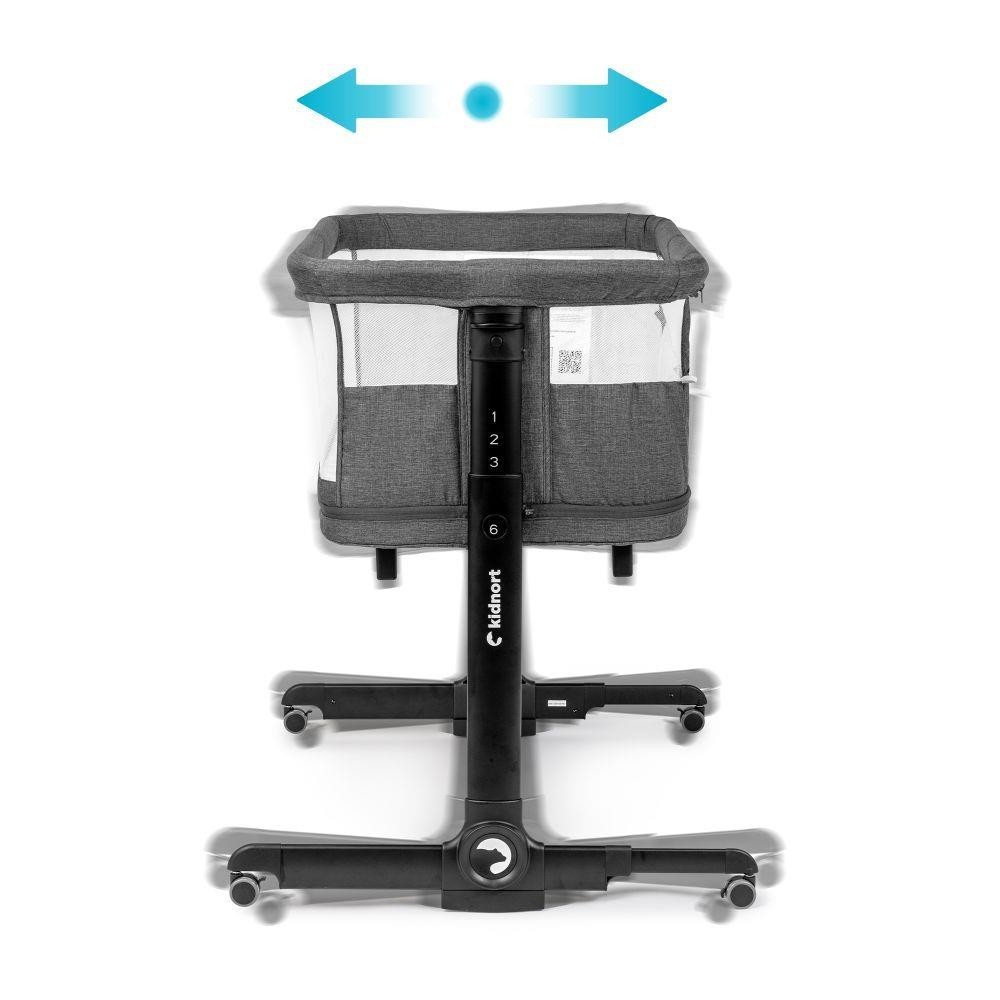 KIDNORT Postýlka Snäckskal