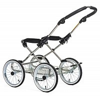 Klasická konstrukce Emmaljunga chassis DUO de Luxe