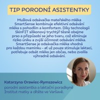 CANPOL BABIES Dvojitá elektrická odsávačka mateřského mléka do podprsenky SmartSense