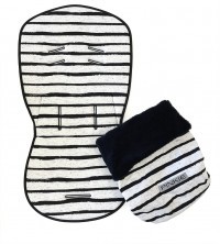 PINKIE Podložka Stripe White