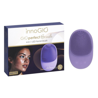 LED silikonový čistící kartáček Brush 