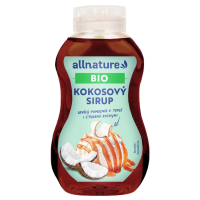 ALLNATURE Kokosový sirup BIO 250 ml ALLNATURE Kokosový sirup BIO 250 ml