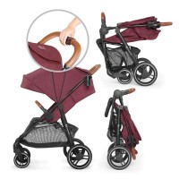 Kočárek sportovní Grande LX Grey Kinderkraft + Dětské odrážedlo 2WAY Next