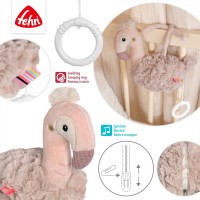 BABY FEHN Hrací plameňák, Pink