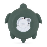 PETITE&MARS Teploměr silikonový digitální  Turtle Terry Misty Green 0m+