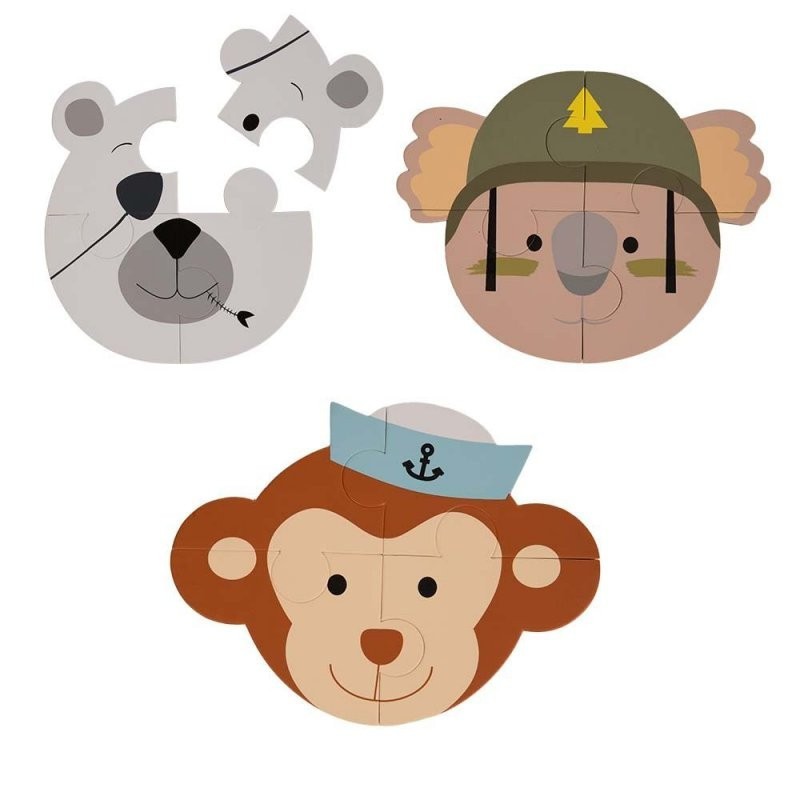 BO JUNGLE Pěnové puzzle B-Animal