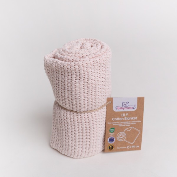 BABYMATEX Bavlněná dečka LILI 75x100 cm
