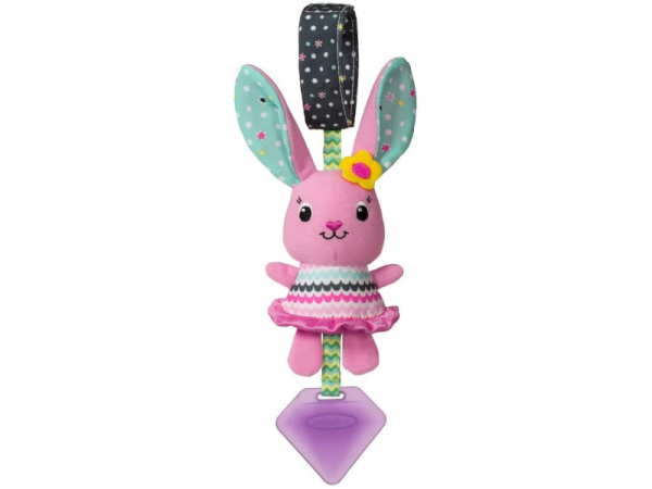 INFANTINO Závěsný cinkající králíček