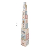 ZOPA Dětské stohovací kostky kartonové 10ks