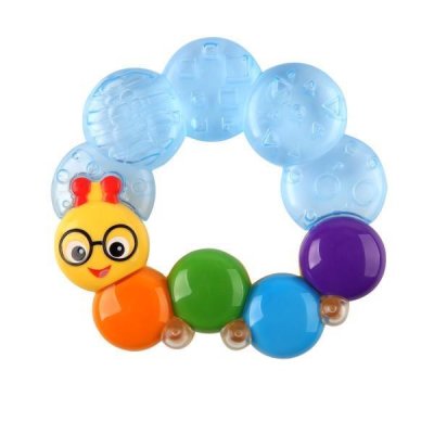 Kousátko plněné vodou Teether-pillar™ modrá