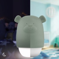 ZAZU Medvídek BENNY - noční světlo se senzorem soumraku