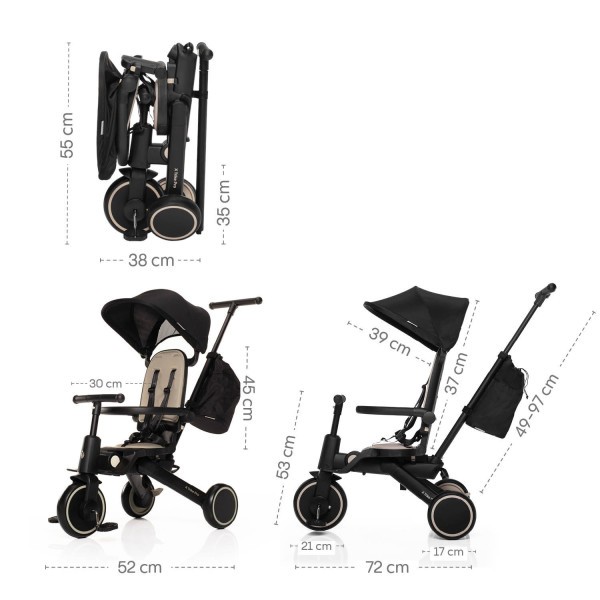 ZOPA Tříkolka X Trike Pro