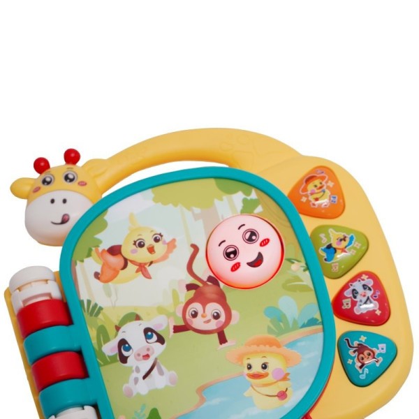 BO JUNGLE Hudební knížka Giraffe 12m+