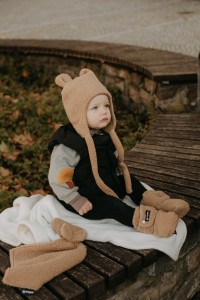 T-TOMI Cap TEDDY Brown