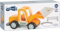 SMALL FOOT Dřevěný nakladač s lopatou