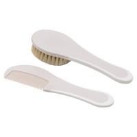 BÉBÉ JOU Hřeben a kartáč s přírodním vlasem BÉBÉ JOU Hřeben a kartáč s přírodním vlasem