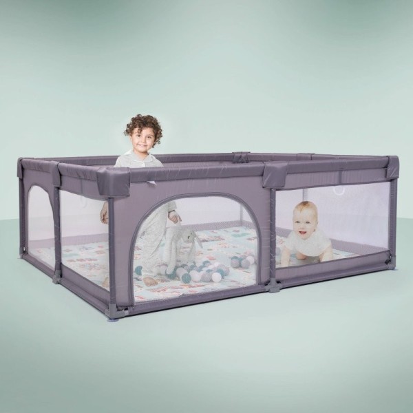 BABYGO Ohrádka Playpark s matrací 150cm x 180cm