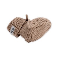 LODGER Capáčky Knit Cable vel. 0 - 6 měsíců