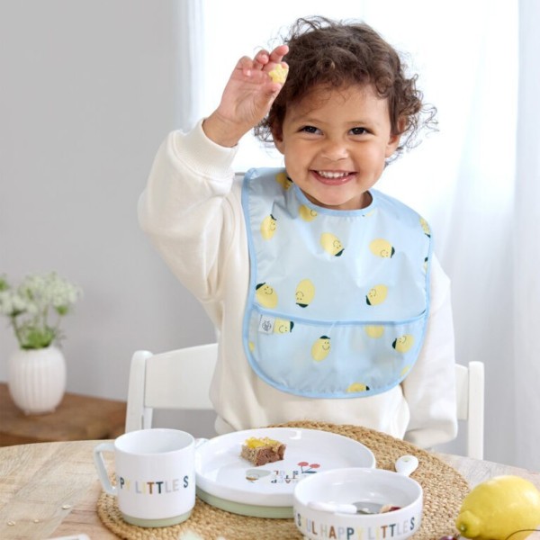 LÄSSIG Bryndáček Lightweight Bib Happy Fruits, 2 ks