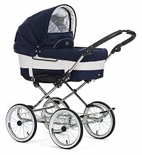 Klasická konstrukce Emmaljunga chassis DUO de Luxe